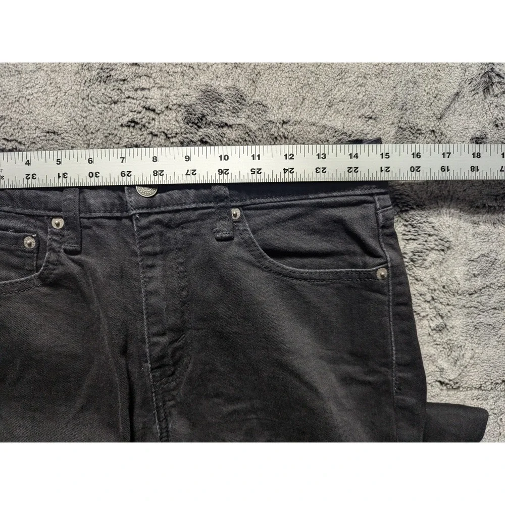 Levi's 502 Taper Fit Jeans Men's Size 30x30 Black